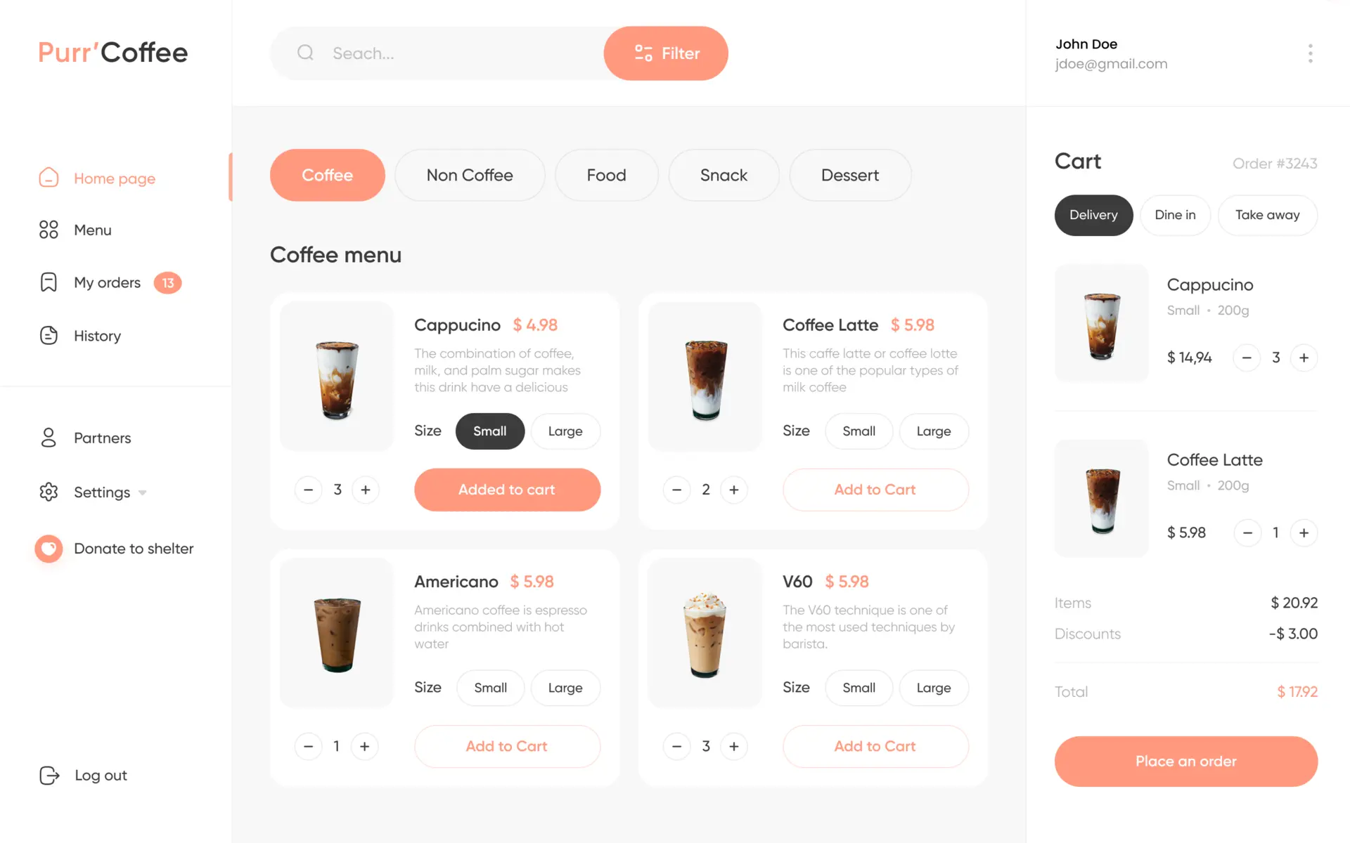 Custom Storefront | Phico