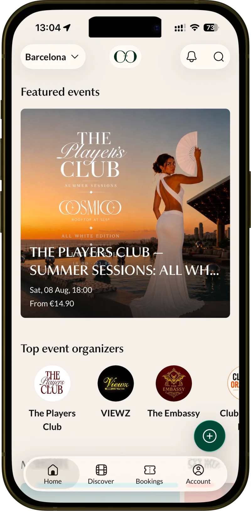 Oneforone app screen